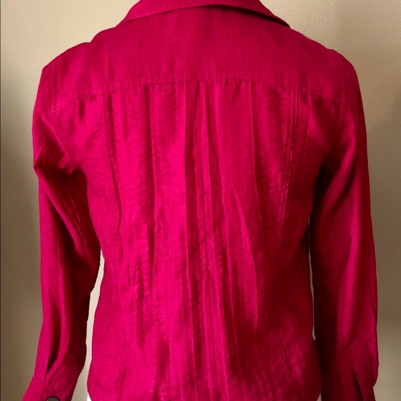 Coldwater Creek Button Front Jacket Petite Medium - Picture 3 of 5